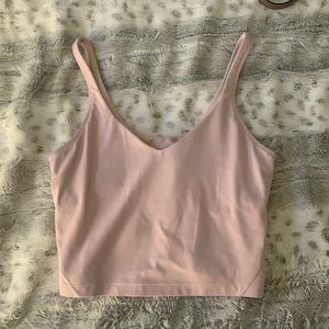 Lululemon Align Tank, light pink, size 8